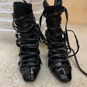 Tom Ford Leather and Suede Ankle boots